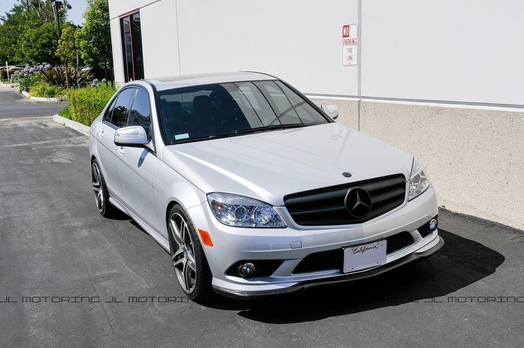 Mercedes Benz Carbon Fiber Front Lip - W204 - JL Motoring
