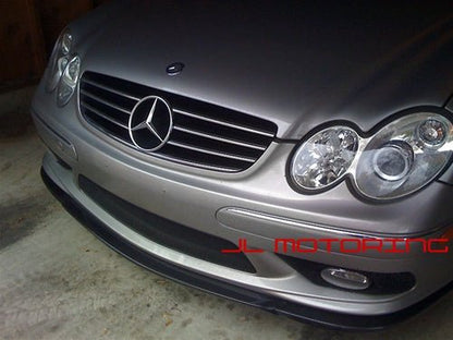 Mercedes Benz Carbon Fiber Front Lip - W209 CLK AMG W203 C55 AMG - JL Motoring