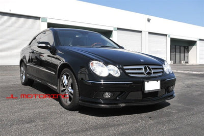 Mercedes Benz Carbon Fiber Front Lip - W209 CLK AMG W203 C55 AMG - JL Motoring