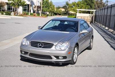 Mercedes Benz Carbon Fiber Front Lip - W209 CLK AMG W203 C55 AMG - JL Motoring