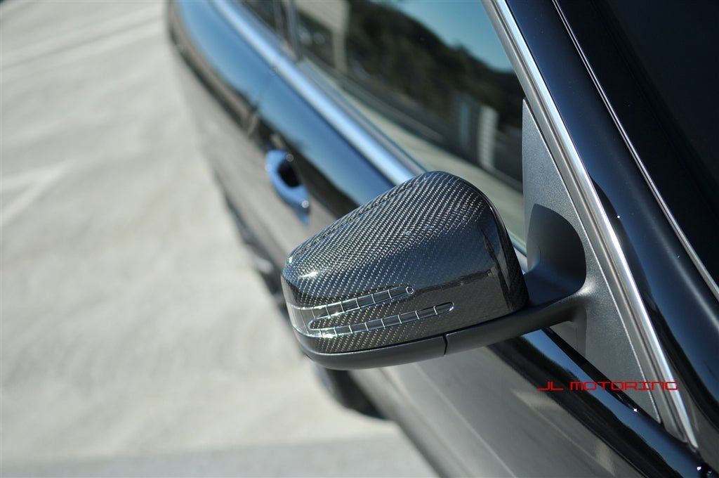 Mercedes Benz Carbon Fiber Full Replacement Mirrors - JL Motoring