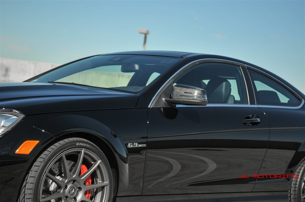 Mercedes Benz Carbon Fiber Full Replacement Mirrors - JL Motoring