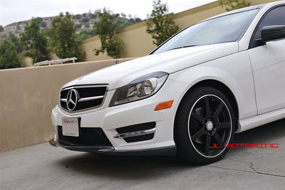 Mercedes Benz W204 C Class Carbon Fiber Front Lip - JL Motoring