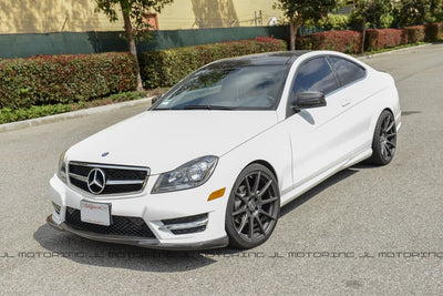 Mercedes Benz W204 C Class Carbon Fiber Front Lip - JL Motoring