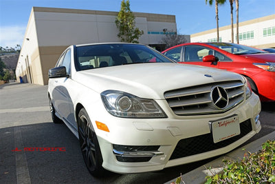 Mercedes Benz W204 C Class Carbon Fiber Mirror Covers - JL Motoring