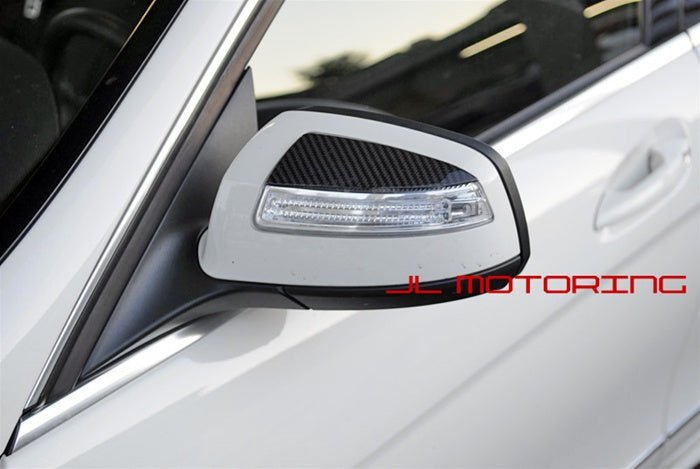 Mercedes Benz W204 C Class Carbon Fiber Mirror Covers - JL Motoring