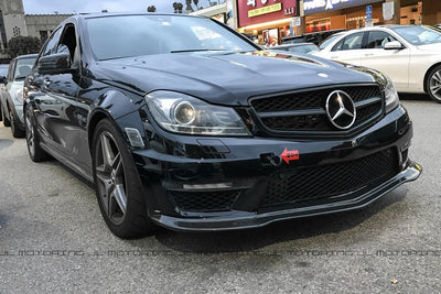 Mercedes Benz W204 C63 AMG Black Series Carbon Fiber Front Lip - JL Motoring