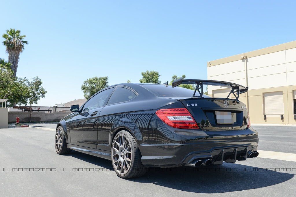Mercedes Benz W204 C63 AMG Black Series Carbon Fiber Trunk Wing - JL Motoring