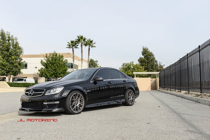 Mercedes Benz W204 C63 AMG Carbon Fiber Front Lip - JL Motoring