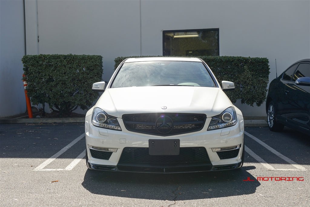 Mercedes Benz W204 C63 AMG Carbon Fiber Front Lip - JL Motoring