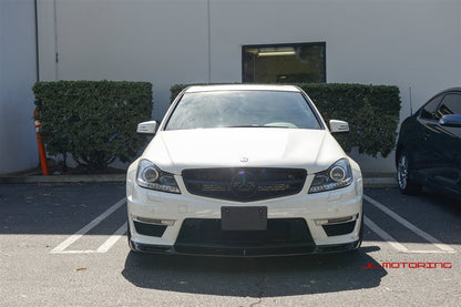 Mercedes Benz W204 C63 AMG Carbon Fiber Front Lip - JL Motoring