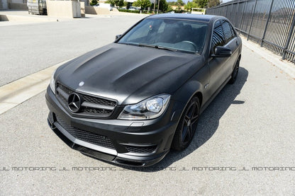 Mercedes Benz W204 C63 AMG Carbon Fiber Front Lip - JL Motoring
