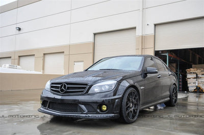 Mercedes Benz W204 C63 AMG Carbon Fiber Front Lip - JL Motoring