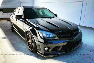 Mercedes Benz W204 C63 AMG Carbon Fiber Front Lip - JL Motoring