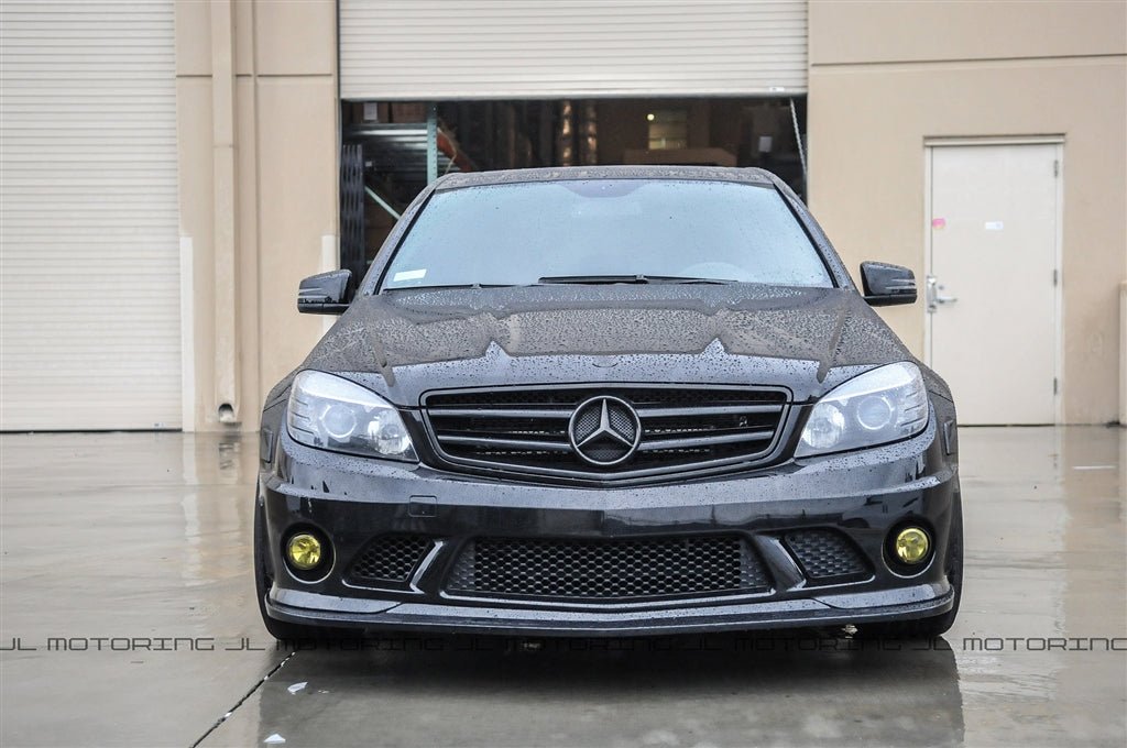 Mercedes Benz W204 C63 AMG Carbon Fiber Front Lip - JL Motoring