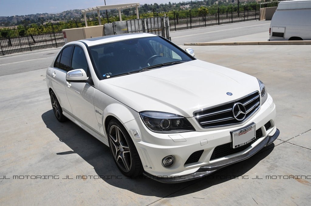 Mercedes W204 C63 AMG Carbon Fiber Front Lip (2008-2011) – JL Motoring