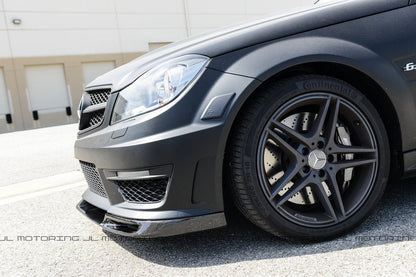 Mercedes Benz W204 C63 AMG Carbon Fiber Front Lip - JL Motoring