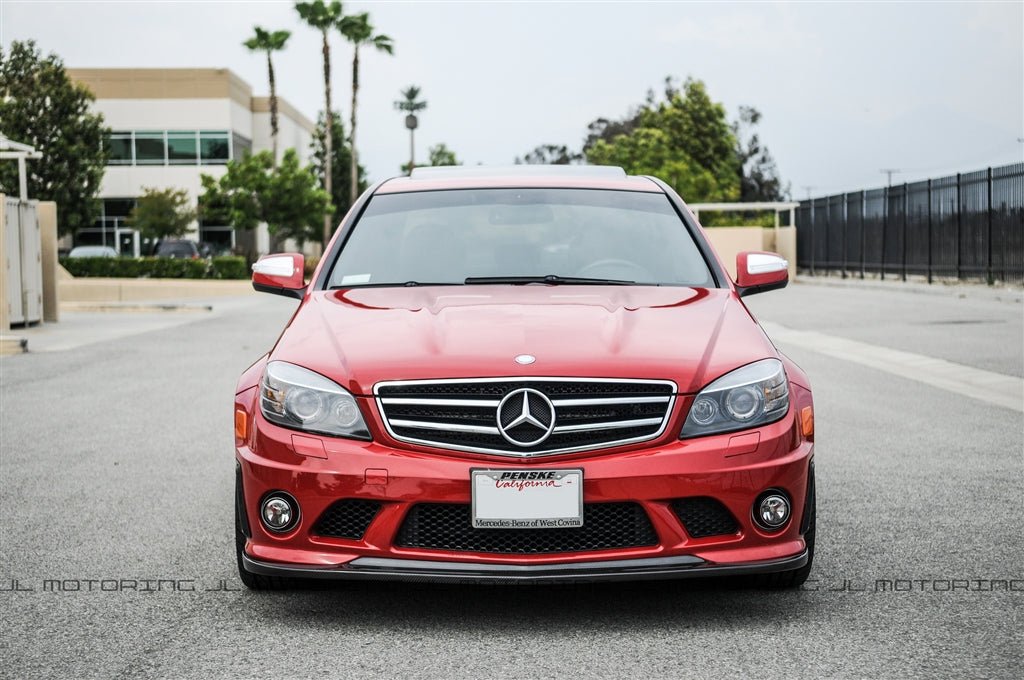 Mercedes Benz W204 C63 AMG Carbon Fiber Front Lip - JL Motoring