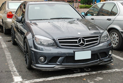 Mercedes Benz W204 C63 AMG Carbon Fiber Front Lip - JL Motoring
