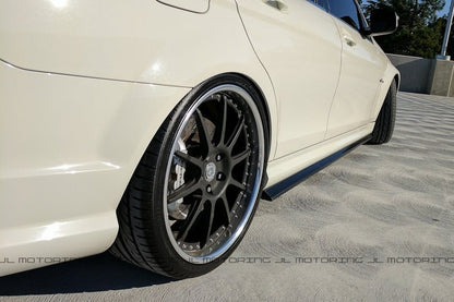 Mercedes Benz W204 C63 AMG Carbon Fiber Side Skirts - JL Motoring