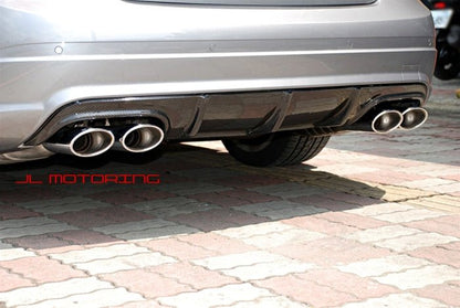 Mercedes Benz W204 C63 Carbon Fiber Rear Diffuser - JL Motoring