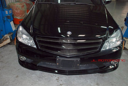 Mercedes Benz W204 Carbon Fiber Front Grille - JL Motoring