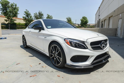 Mercedes Benz W205 C300 C450 AMG C43 Carbon Fiber Front Lip - JL Motoring