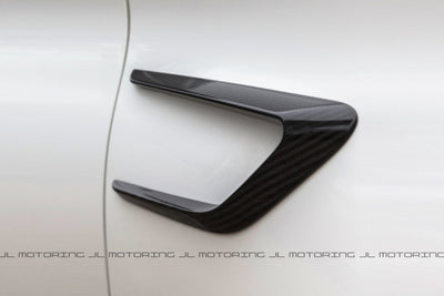 Mercedes Benz W205 C63 AMG Carbon Fiber Fender Vents - JL Motoring