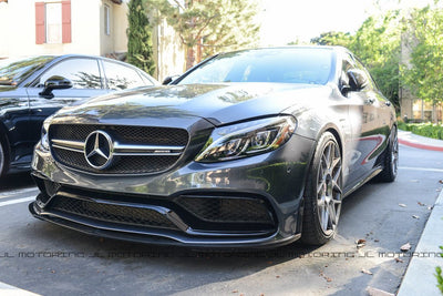 Mercedes Benz W205 C63 C63S AMG Edition 1 Carbon Fiber Front Lip - JL Motoring