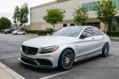 Mercedes Benz W205 C63 C63S AMG GTX Carbon Fiber Front Lip - JL Motoring