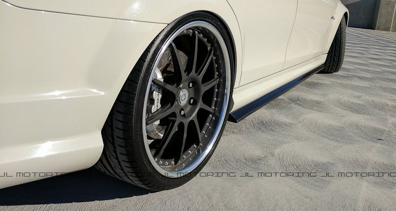 Mercedes Benz W207 E Coupe Carbon Fiber Side Skirts - JL Motoring