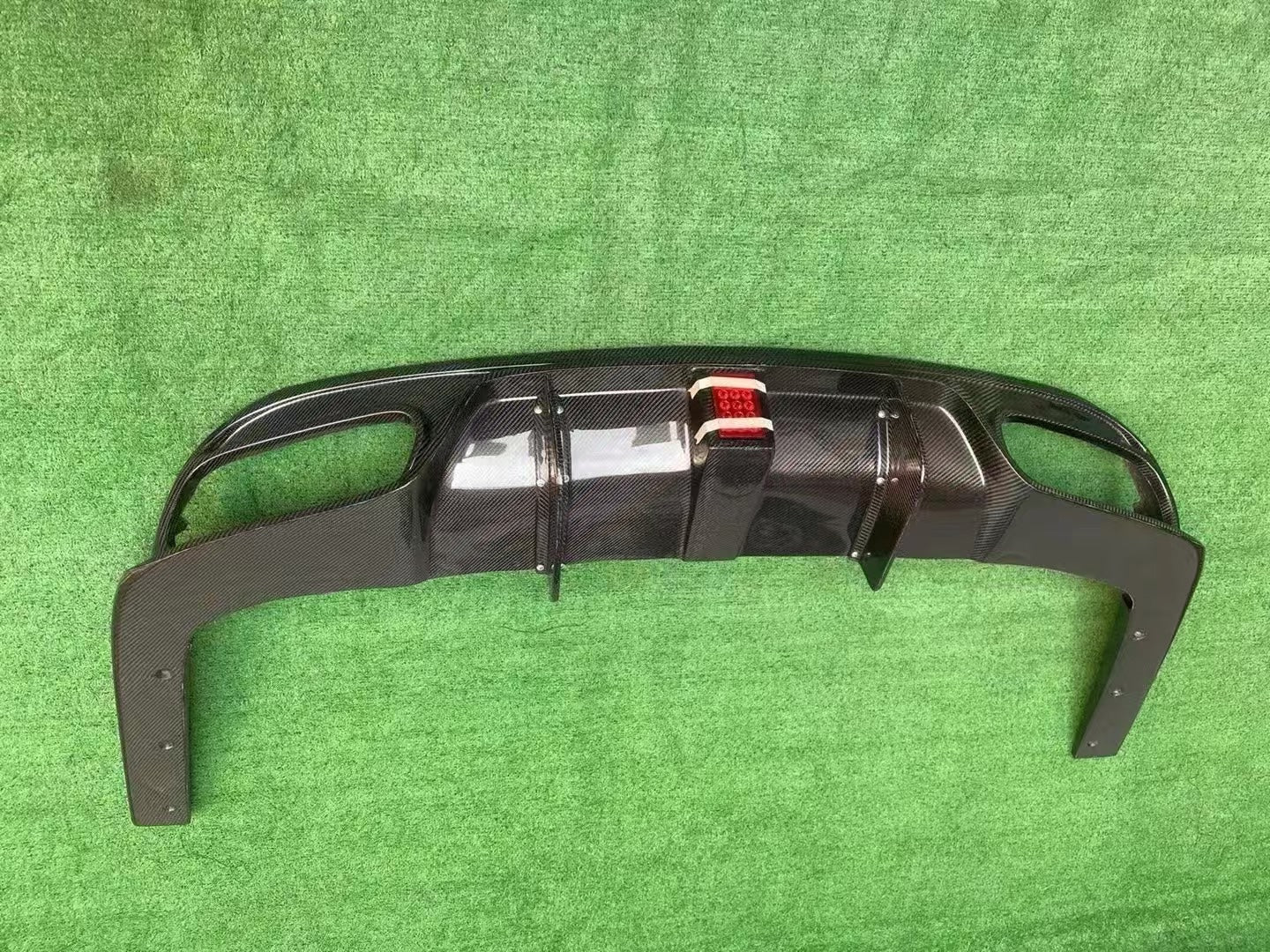 Mercedes Benz W207 Facelift Carbon Fiber Rear Diffuser and Tips - JL Motoring