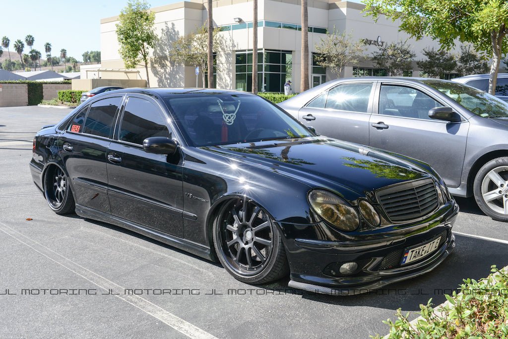 Mercedes Benz W211 E55 AMG Carbon Fiber Front Lip - JL Motoring