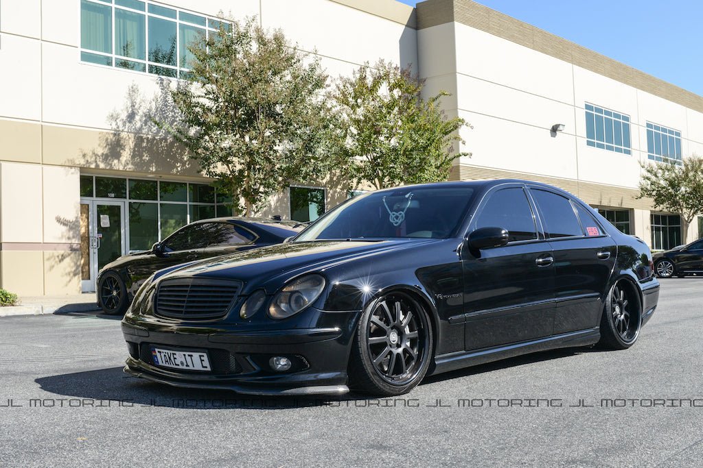Mercedes Benz W211 E55 AMG Carbon Fiber Front Lip - JL Motoring