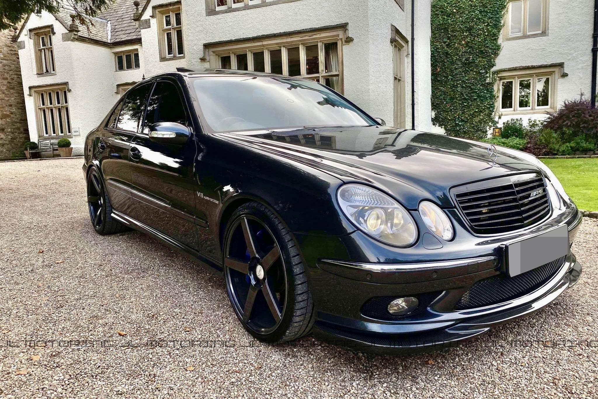 Mercedes Benz W211 E55 Carbon Fiber Front Lip - JL Motoring