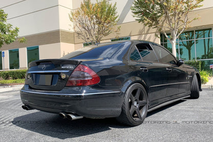 Mercedes Benz W211 E55 E63 AMG Carbon Fiber Side Skirts - JL Motoring