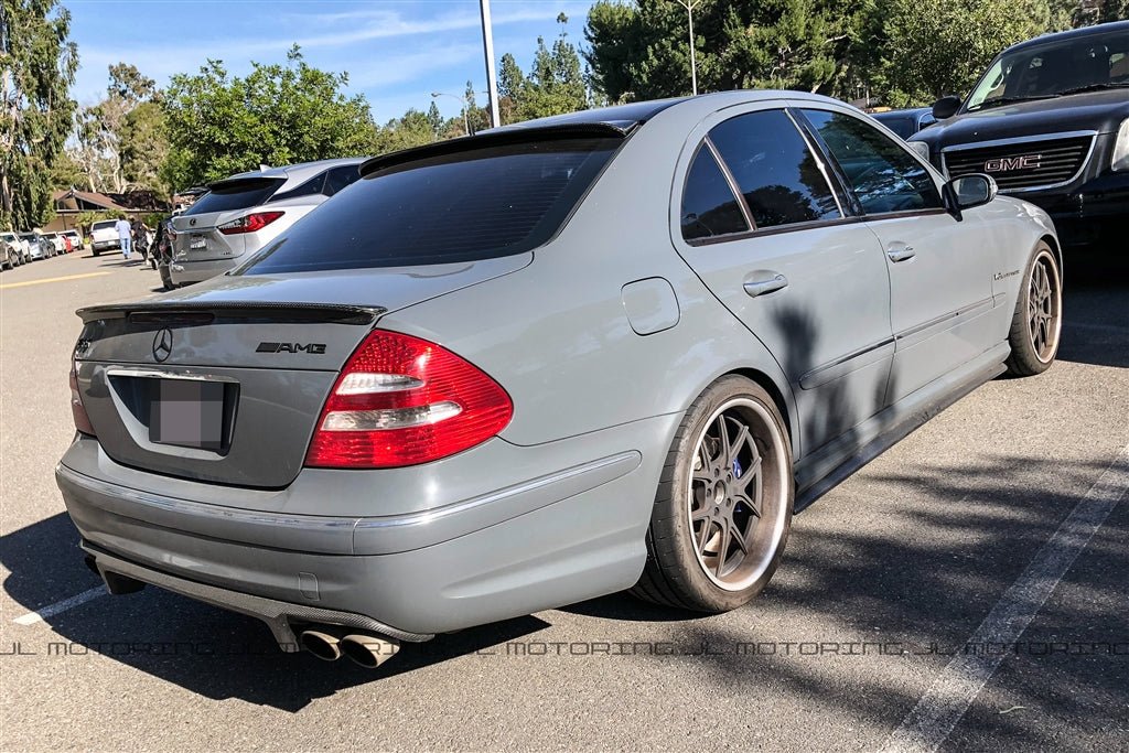 Mercedes Benz W211 E55 E63 AMG Carbon Fiber Side Skirts - JL Motoring