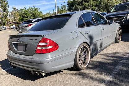 Mercedes Benz W211 E55 E63 AMG Carbon Fiber Side Skirts - JL Motoring
