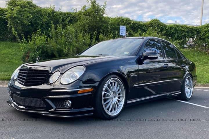 Mercedes Benz W211 E63 AMG Carbon Fiber Front Lip - JL Motoring