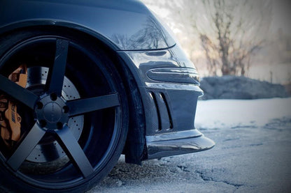 Mercedes Benz W211 E63 AMG Dry Carbon Fiber Side Vents - JL Motoring