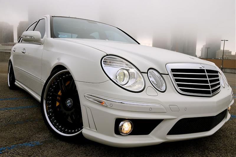 Mercedes Benz W211 E63 AMG Style Front Bumper - JL Motoring