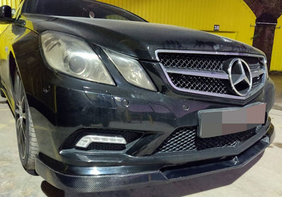 Mercedes Benz W212 E350 E550 Carbon Fiber Front Lip - JL Motoring