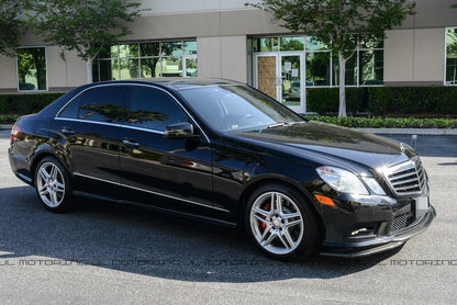 Mercedes Benz W212 E350 E550 Carbon Fiber Front Lip - JL Motoring