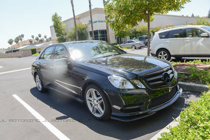 Mercedes Benz W212 E350 E550 Carbon Fiber Front Lip - JL Motoring
