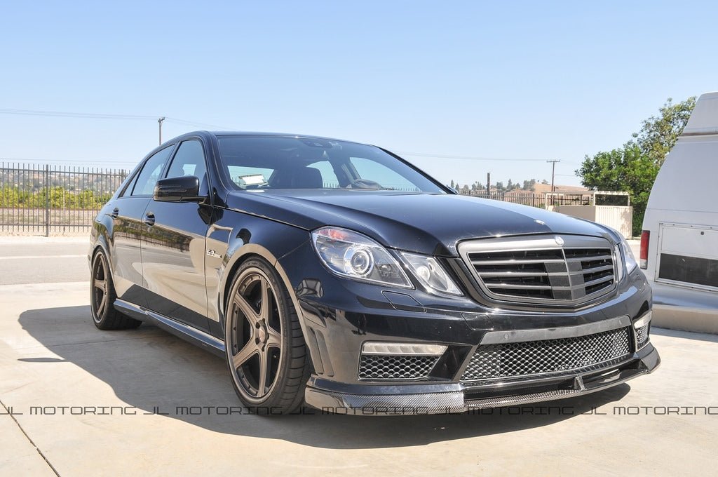 Mercedes Benz W212 E63 AMG Carbon Fiber Front Lip - JL Motoring