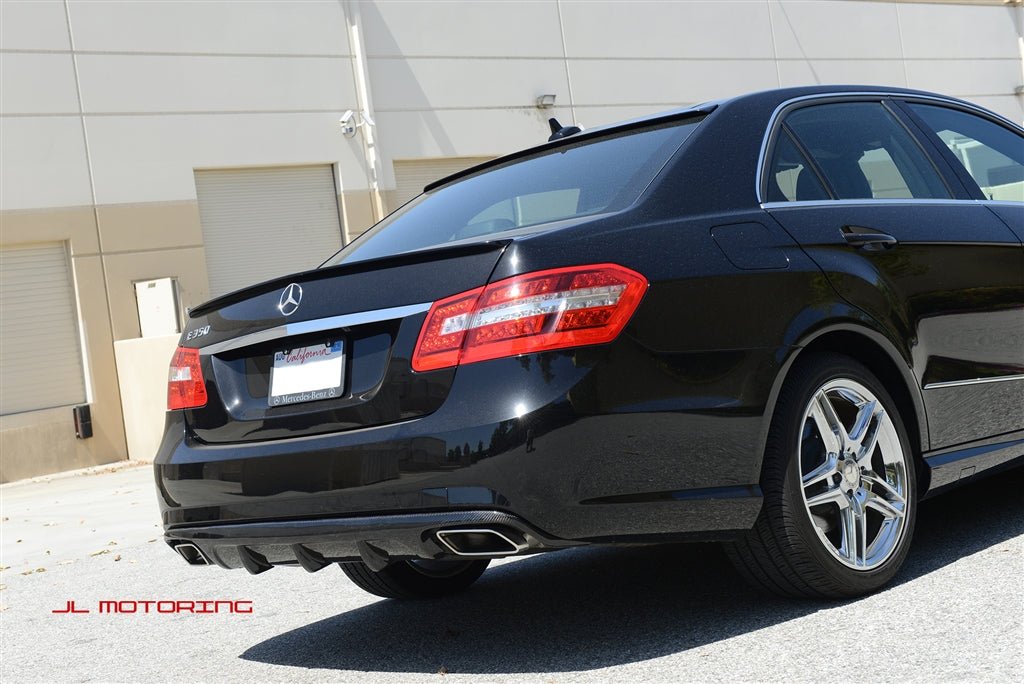 Mercedes Benz W212 E63 AMG Carbon Fiber Rear Diffuser - JL Motoring