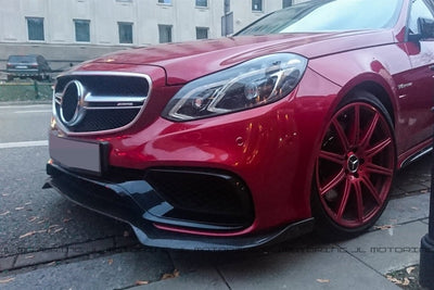 Mercedes Benz W212 LCI E63 AMG Carbon Fiber Front Lip - JL Motoring