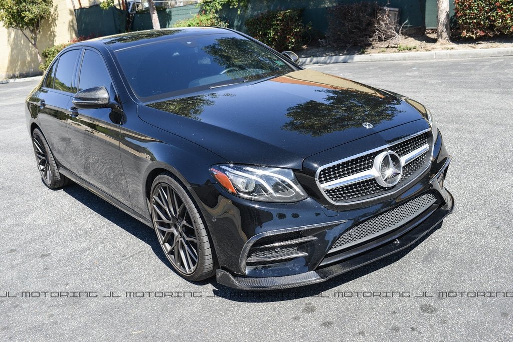 Mercedes Benz W213 E300 E400 E43 E53 AMG Carbon Fiber Front Lip - JL Motoring