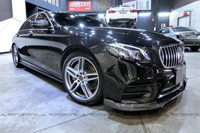 Mercedes Benz W213 E300 E400 E43 E53 AMG Carbon Fiber Front Lip - JL Motoring