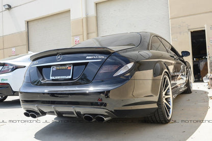 Mercedes Benz W216 CL63 CL65 AMG Carbon Fiber Rear Diffuser - JL Motoring